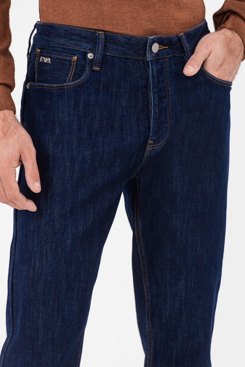 Синие джинсы Emporio Armani